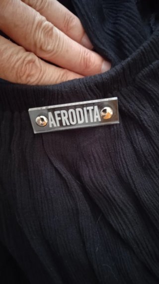 Vestido Negro Afrodita Talla M