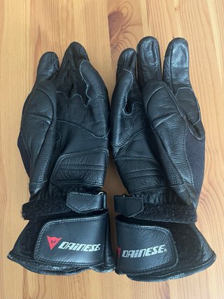 Guantes Moto Dainese Cuero Negro