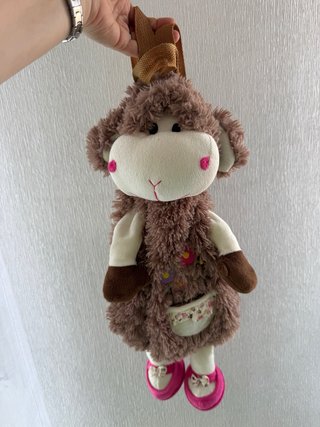 Mochila Oveja Peluche Farm Patch