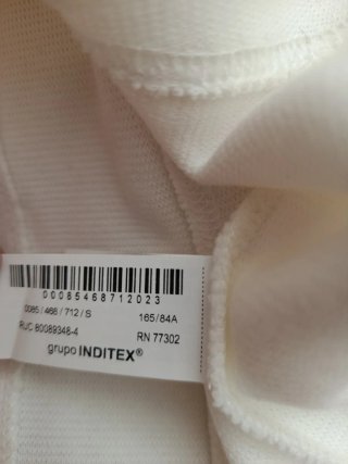 Top Zara blanco