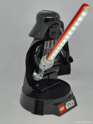 LEGO-Lámpara LED Figura Darth Vader Star Wars 23cm