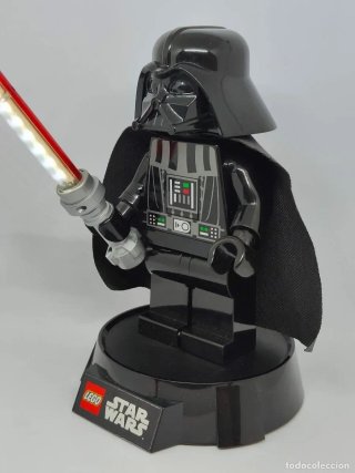 LEGO-Lámpara LED Figura Darth Vader Star Wars 23cm