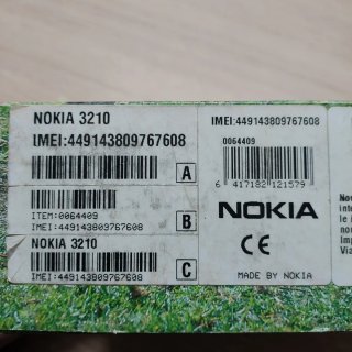 Nokia 3210 Blu Scatola Originale