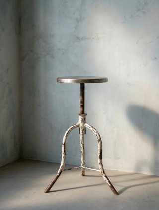Taburete Industrial Vintage
