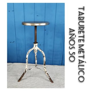 Taburete Industrial Vintage