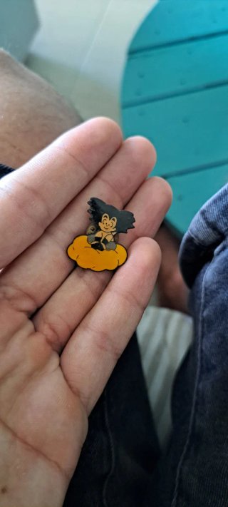 Pin Goku años 90