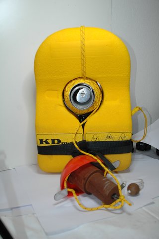 2u chaleco salvavidas con cuerda sin inflar, SOS