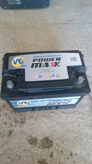 Batería de coche 12v 70ah 640a