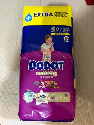 Dodot Activity Talla 5 plus - 50 Pañales