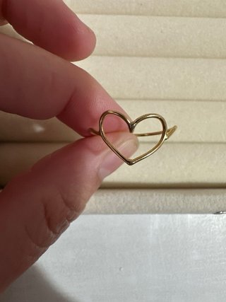 Anillo Corazón Oro 18K