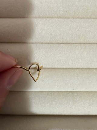 Anillo Corazón Oro 18K