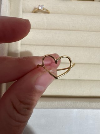 Anillo Corazón Oro 18K