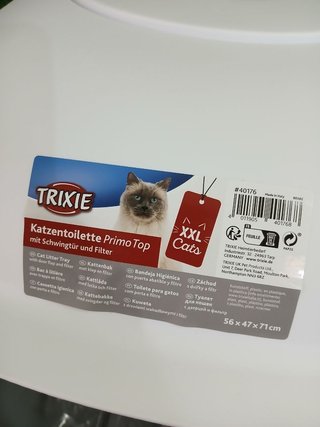 Trixie Bandeja Higiénica Primo XXL,cubiert,56×47×7