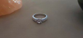 Anillo y Colgante Swarovski Plata
