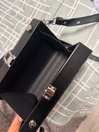 Bolso Negro Forma Cámara FILWHITE