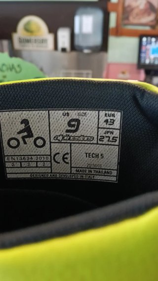 Botas Alpinestars Tech 5 - Talla 42