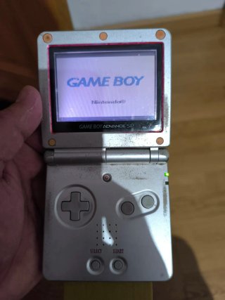 Nintendo Game Boy SP Plata
