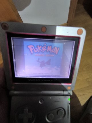 Nintendo Game Boy SP Plata