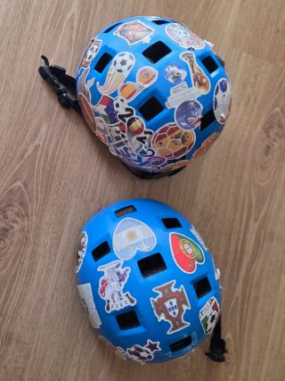 Casco Bicicleta Infantil Azul