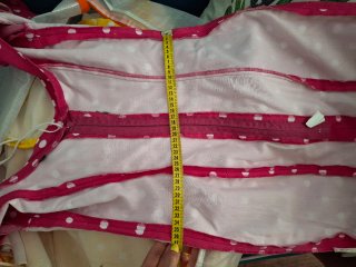 Vestido Flamenca Lunares Rosa