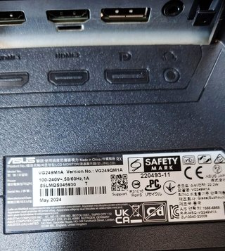 Monitor Asus VG249QM1A