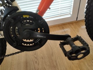 Bicicleta Freerider Roja Doble Suspensión