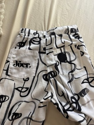 Pantalones Joer Talla M Estampado Abstracto