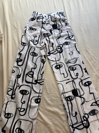 Pantalones Joer Talla M Estampado Abstracto