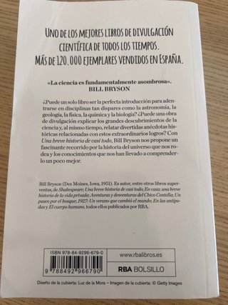 Una breve historia de casi todo