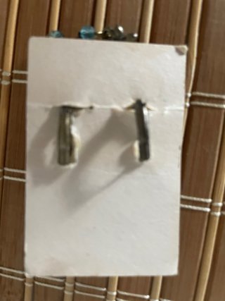 Pendientes Laga Mujer Plata y Verde