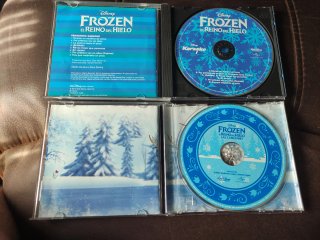 Lote Pack CDs Frozen Banda Sonora Original