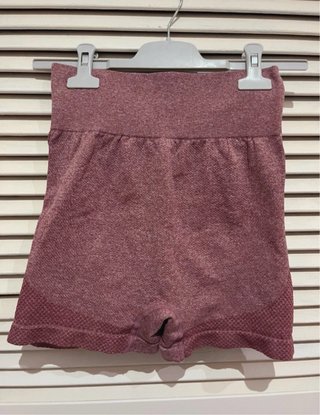 Shorts corto leggings mallas rosa push up S M