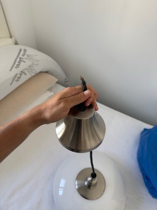 Lámpara de techo de cristal