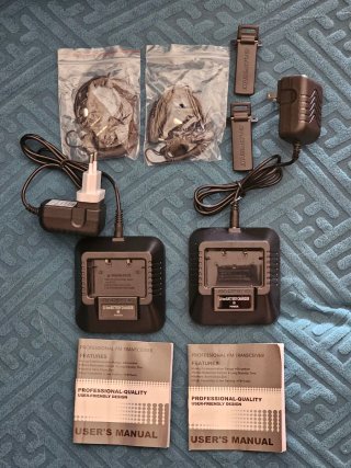 2 Walkie Talkies Baofeng UV-5RE