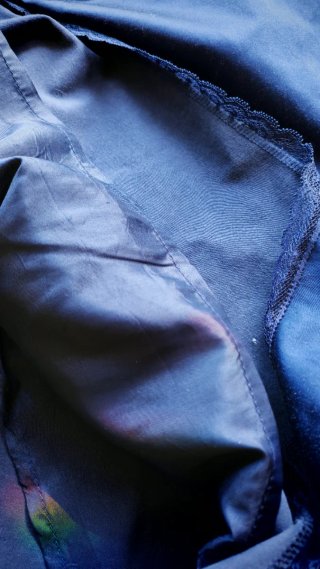 Completo elegante blu donna taglia S