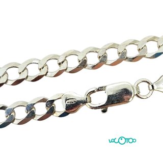 Cadena Plata 925 Barbada Lisa 60cm 27,50g