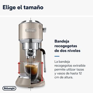 DeLonghi Dedica Arte EC885.BG Cafetera Tradicional
