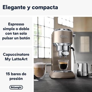DeLonghi Dedica Arte EC885.BG Cafetera Tradicional