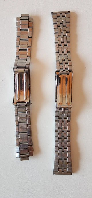 Correas reloj de acero inoxidable