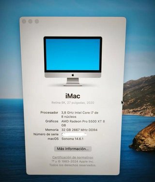 iMac 27 2020 Retina 5K
