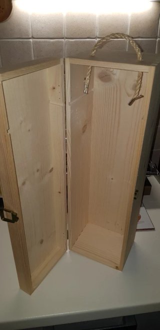 Cassetta Legno Vino Magnum Enoteca la Fenice