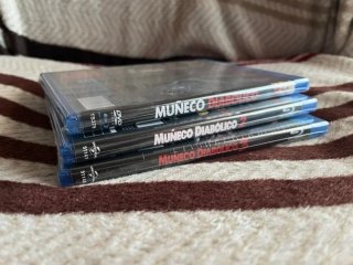 Pack Muñeco Diabólico 1, 2 y 3 Blu-ray