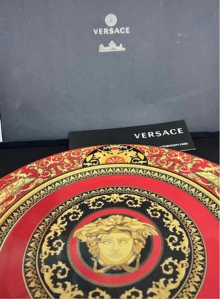 Piatto Versace Medusa Nuovo Scatolato