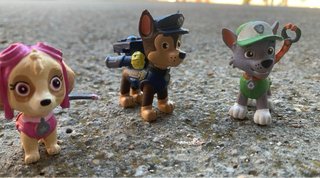 Puzzle Patrulla Canina 35 piezas  con 3 figuras