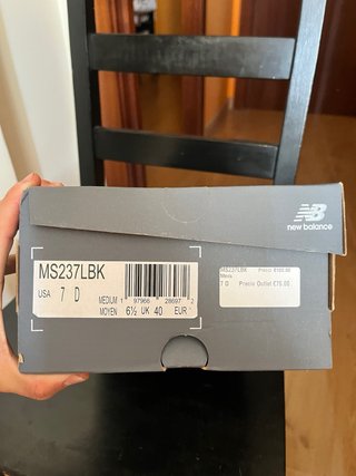 Zapatillas New Balance 237 Negro/Gris