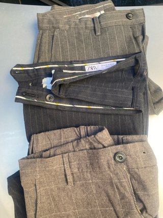 Lote 3 Pantalones Hombre Zara Talla M
