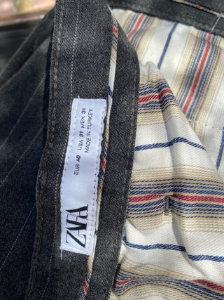 Lote 3 Pantalones Hombre Zara Talla M