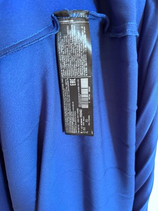 Vestido Mango Azul Talla XL