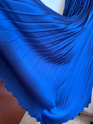 Vestido Mango Azul Talla XL