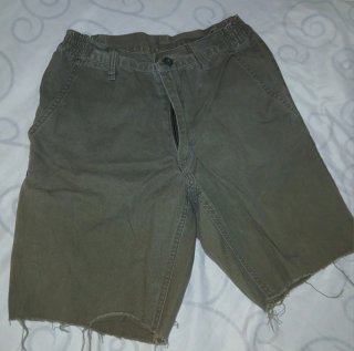Pantalones cortos verde Massimo Dutti